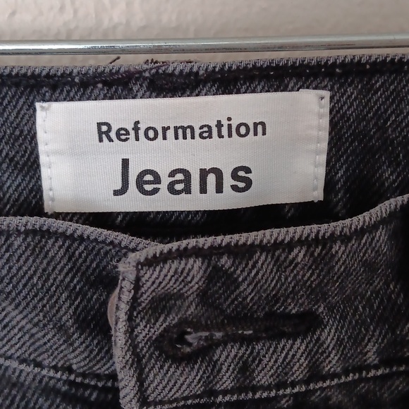 Reformation Jeans Star Jean In Seine Size 25 - Picture 4 of 8